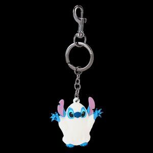 Loungefly Disney Stitch Ghost Costume Figural Glow Keychain - NWT